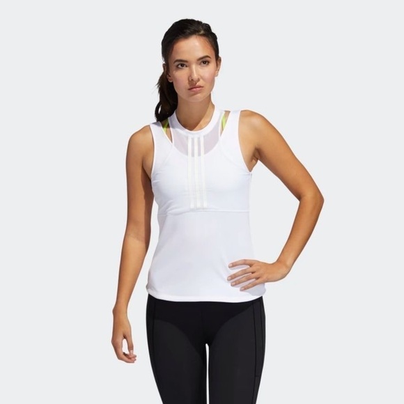 NWT ADIDAS  POWER MESH TANK - Picture 1 of 9